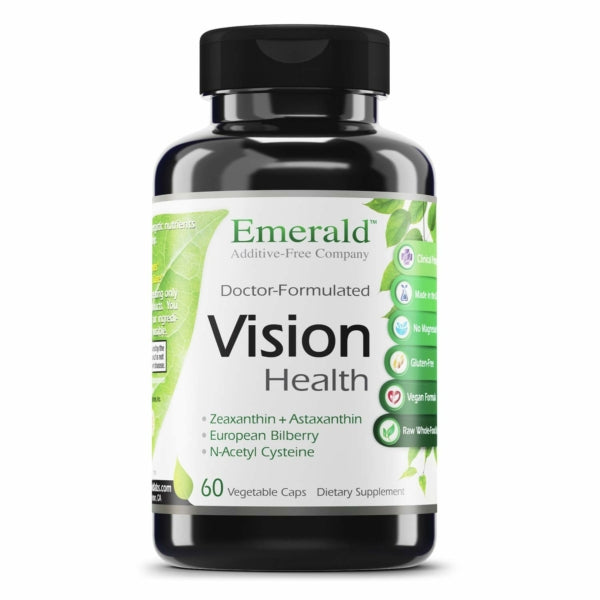 Emerald Labs Vision Health – 60 Vegetarian Capsules